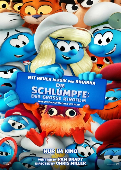 Filmplakat Die Schlümpfe 