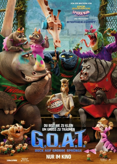 Filmplakat G.O.A.T. Bock auf große Sprünge 