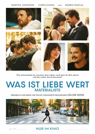 Filmplakat Was ist Liebe wert- Materialists 